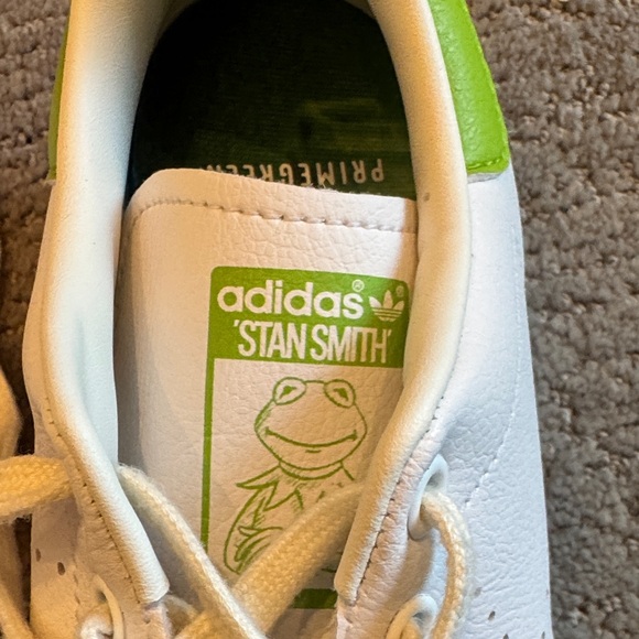 Adidas Stan Smith Kermit and Miss Piggy Sneakers - Picture 2 of 10